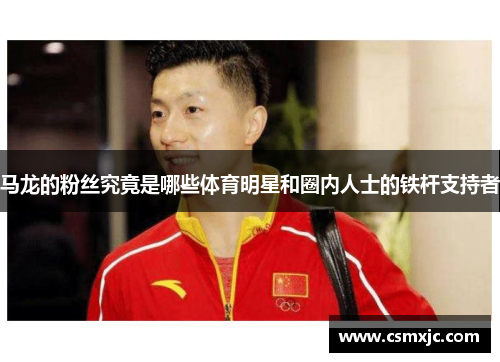 马龙的粉丝究竟是哪些体育明星和圈内人士的铁杆支持者